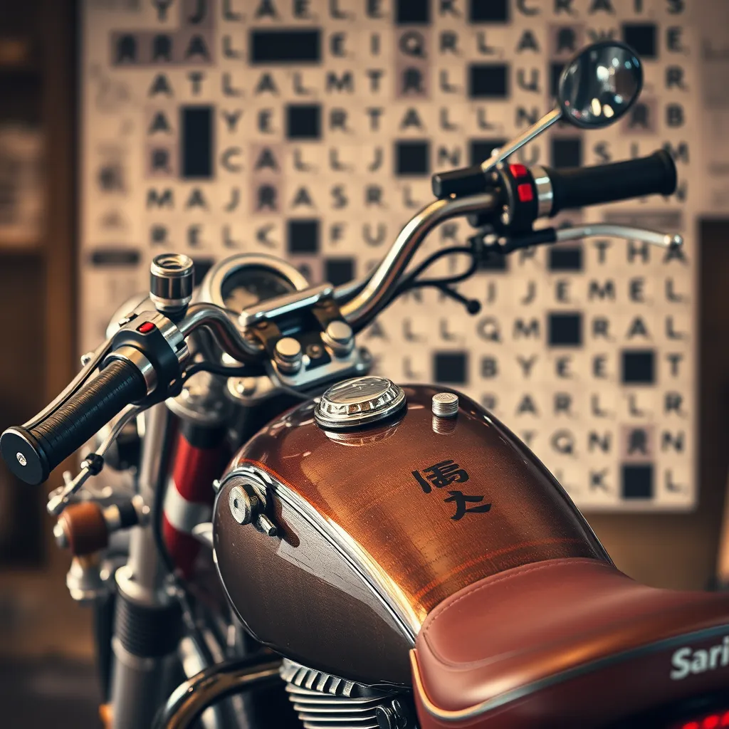 Motocykl z Japonii - odpowiedź na krzyżówkę