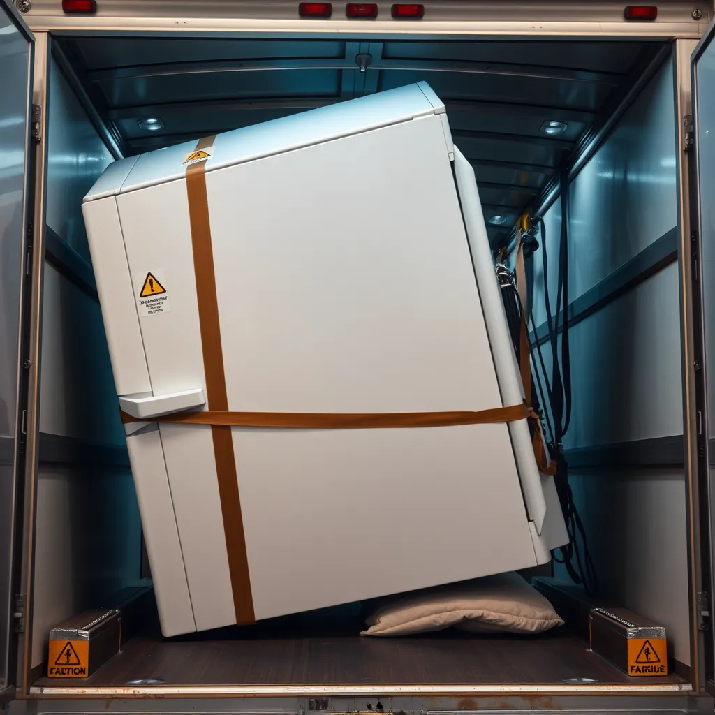 Transport lodówki na leżąco – czy to bezpieczne?