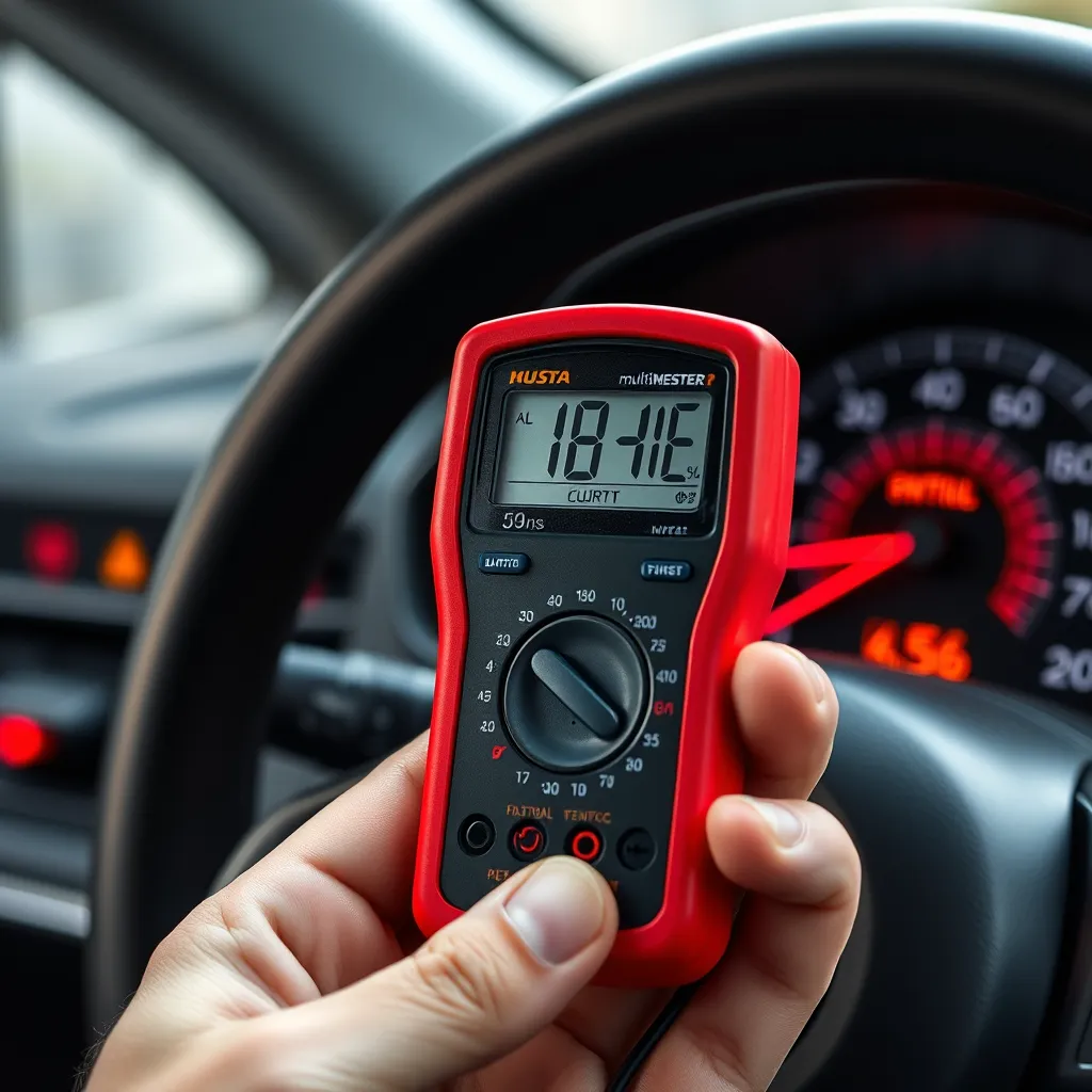 Jak sprawdzić pobór prądu w samochodzie?