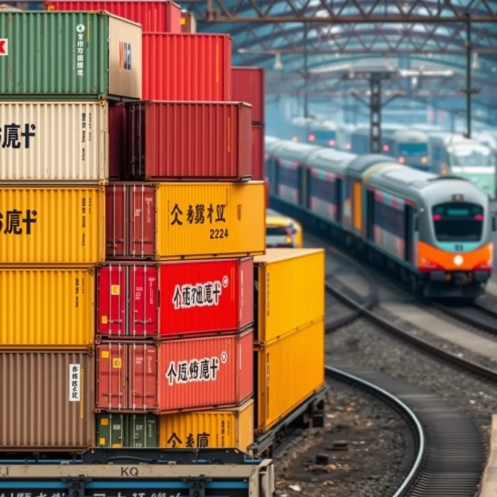 Transport kolejowy z Chin – jak to działa?